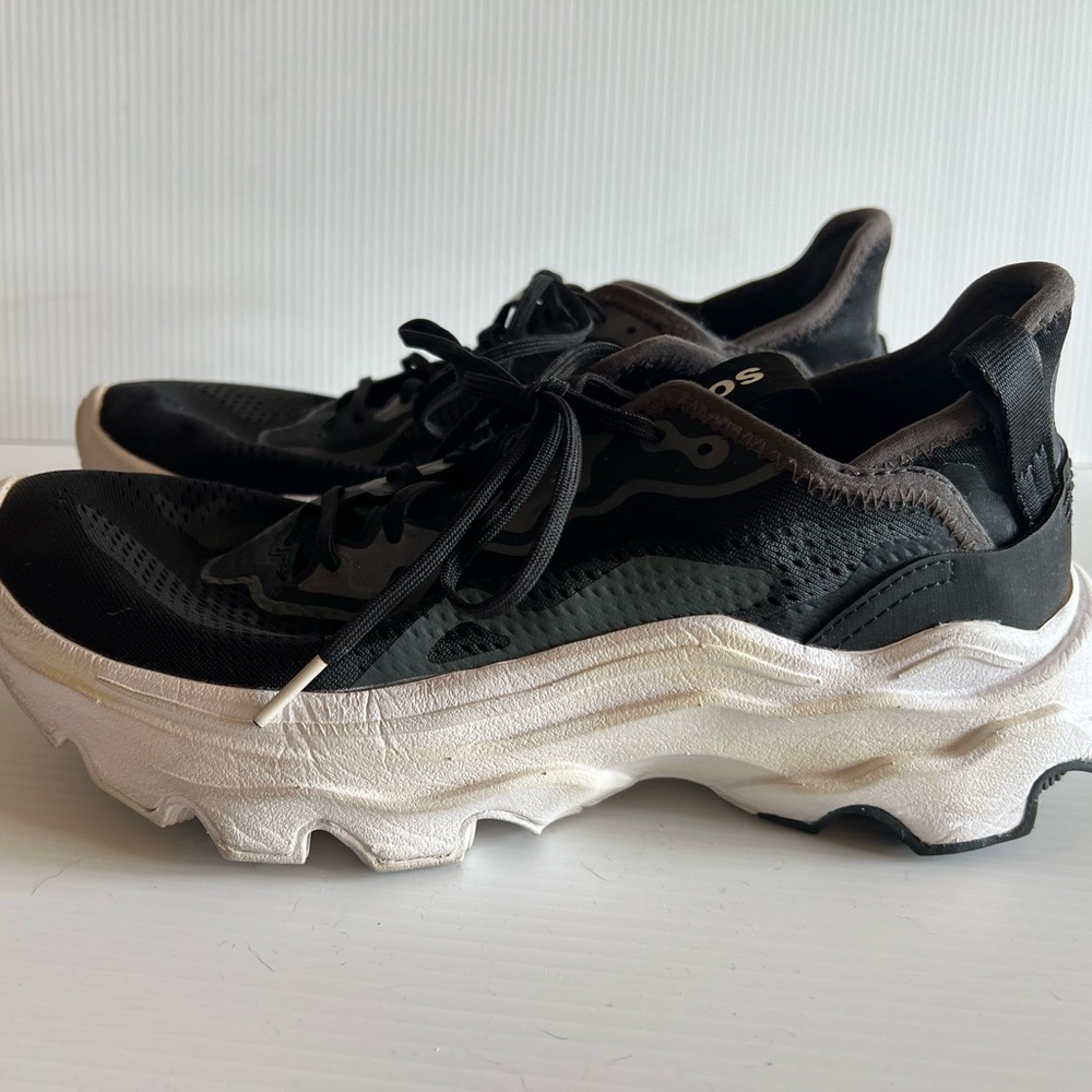 Sorel Black and Cream Women's Sneakers